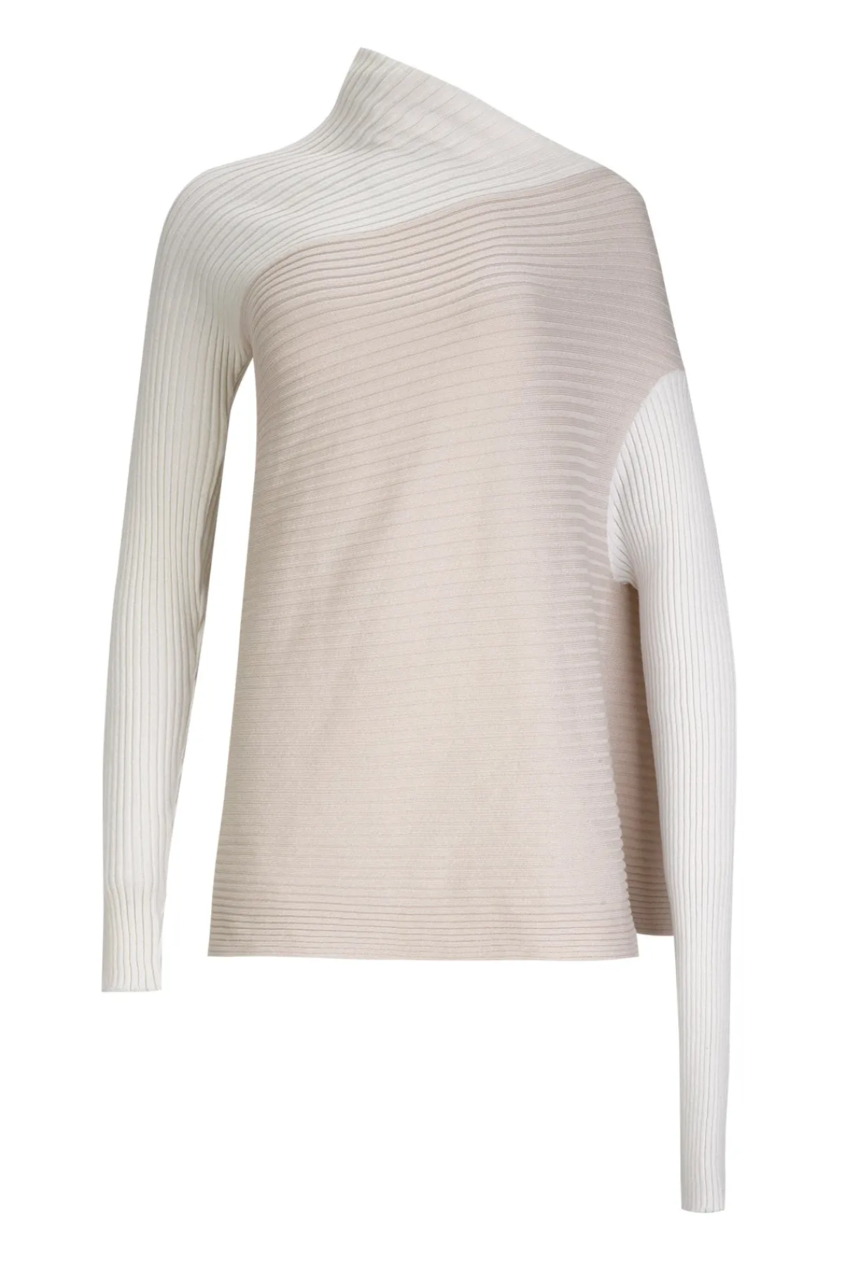 Women Marques ' Almeida PATCHWORK DRAPED JUMPER IN MERINO KNIT