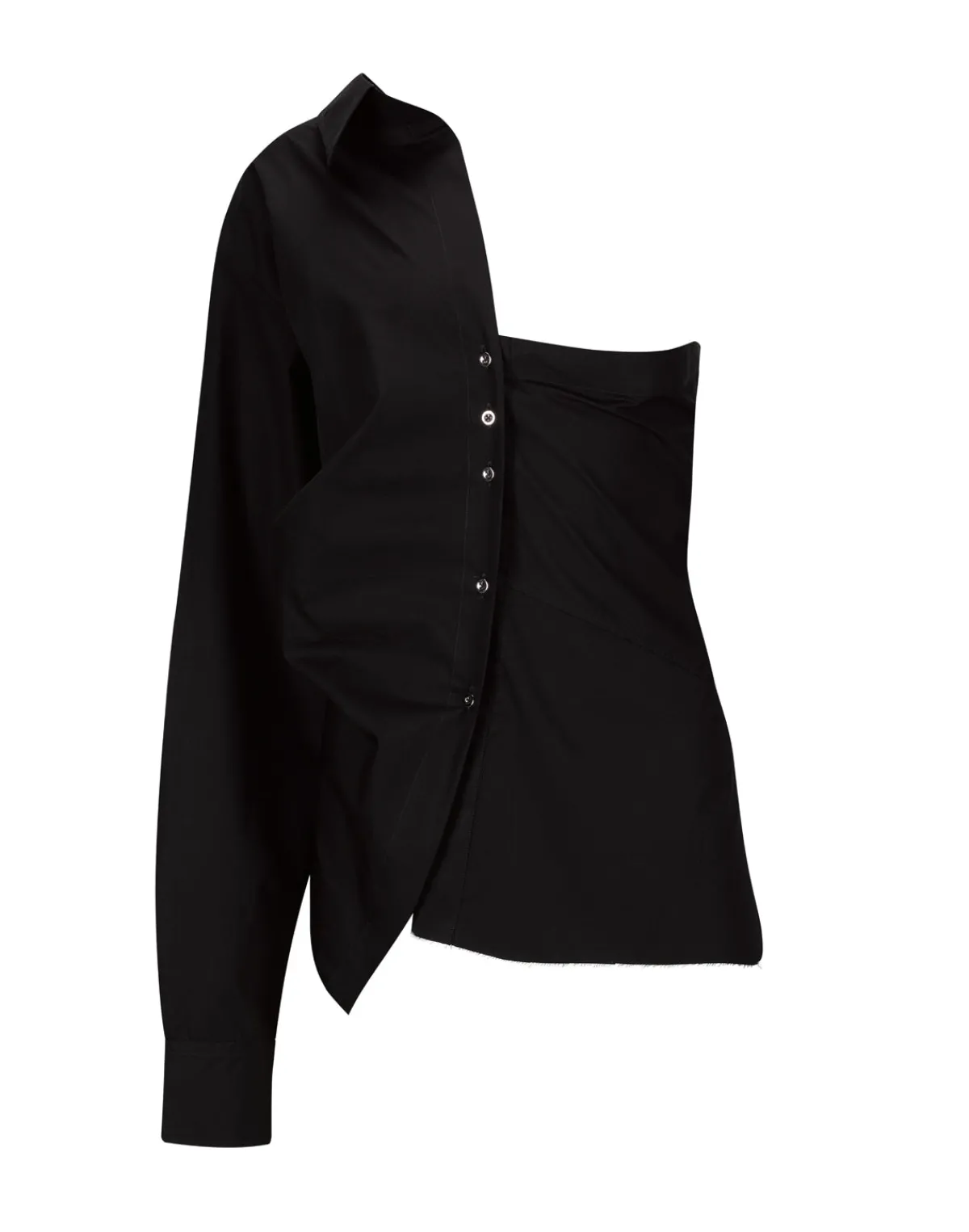 Women Marques ' Almeida ONE SHOULDER DRAPED SHIRT