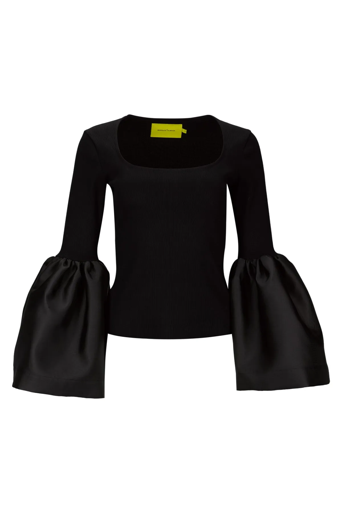 Women Marques ' Almeida SCOOPED NECK PUFF SLEEVE TOP