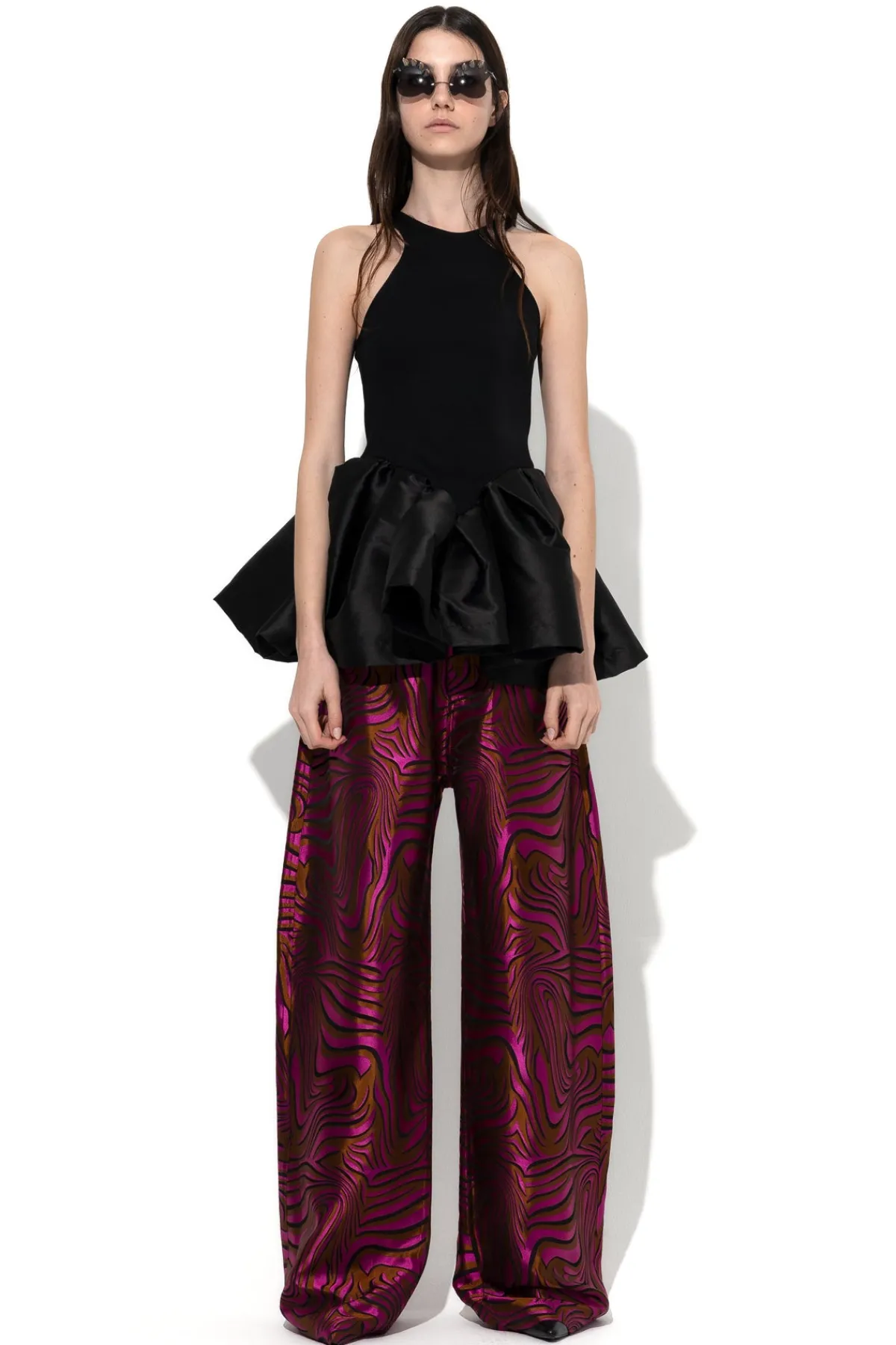 Women Marques ' Almeida TANK TOP WITH PEPLUM