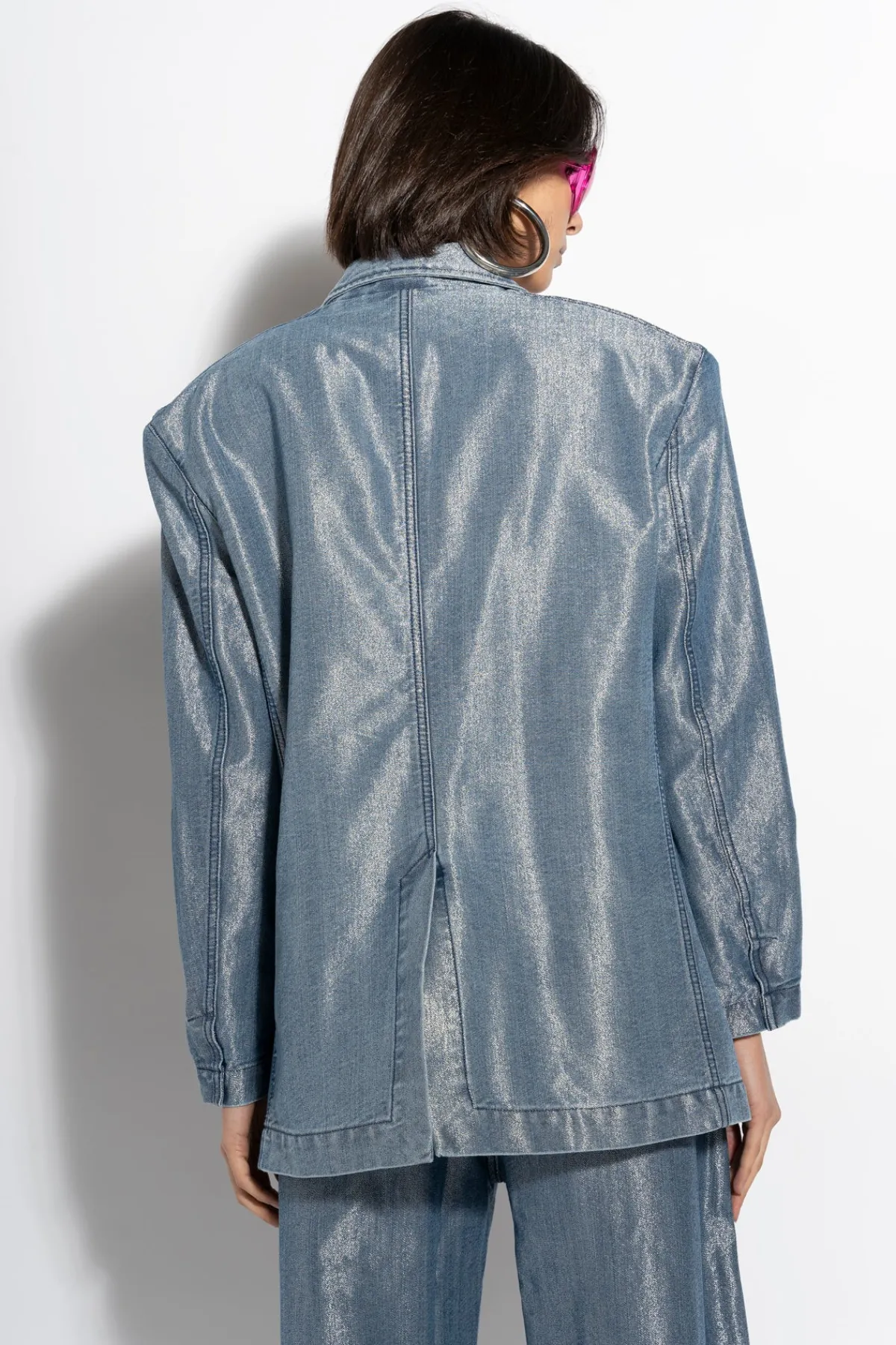 Women Marques ' Almeida LUREX OVERSIZED BLAZER