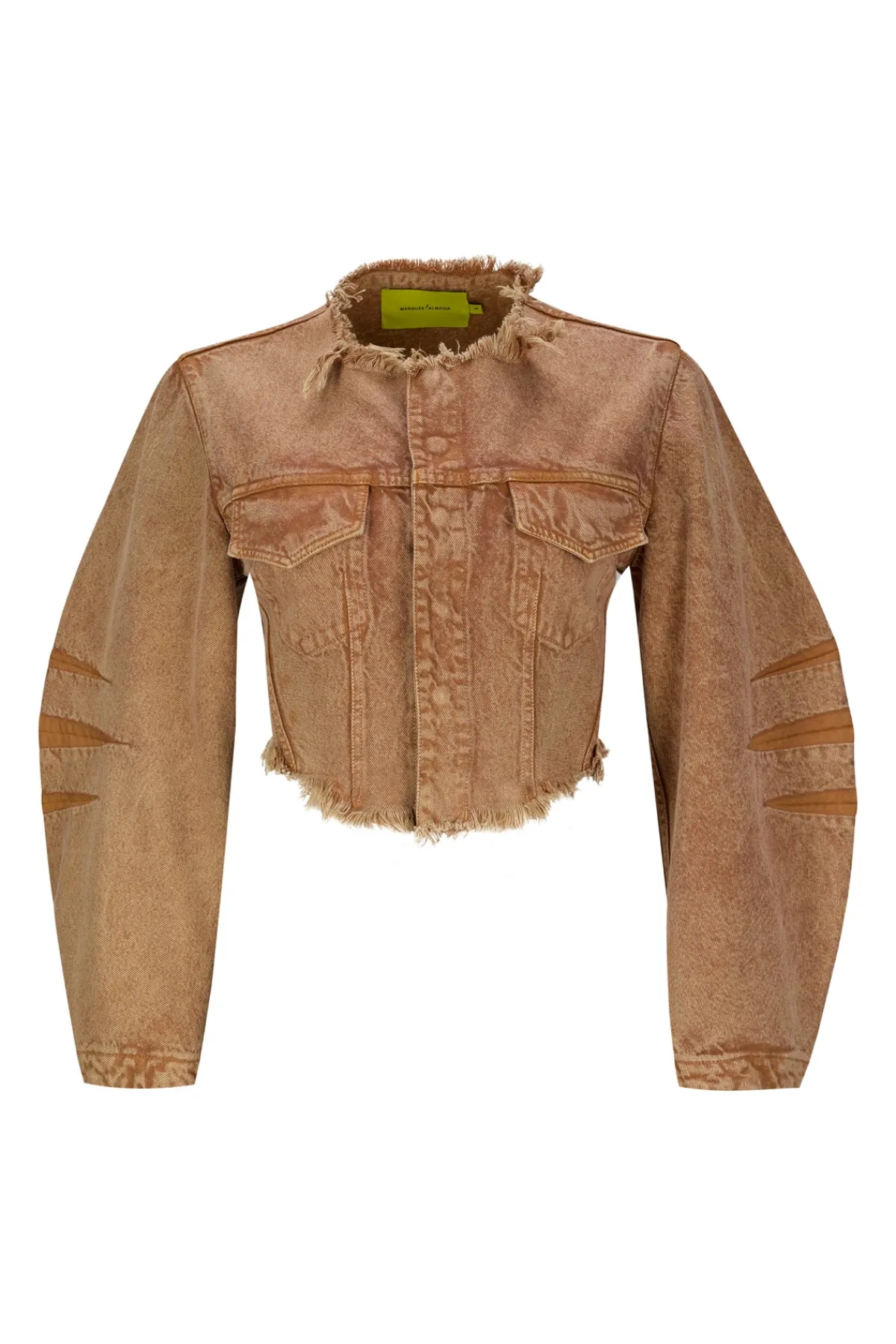 Women Marques ' Almeida ROUND SLEEVE CROPPED JACKET