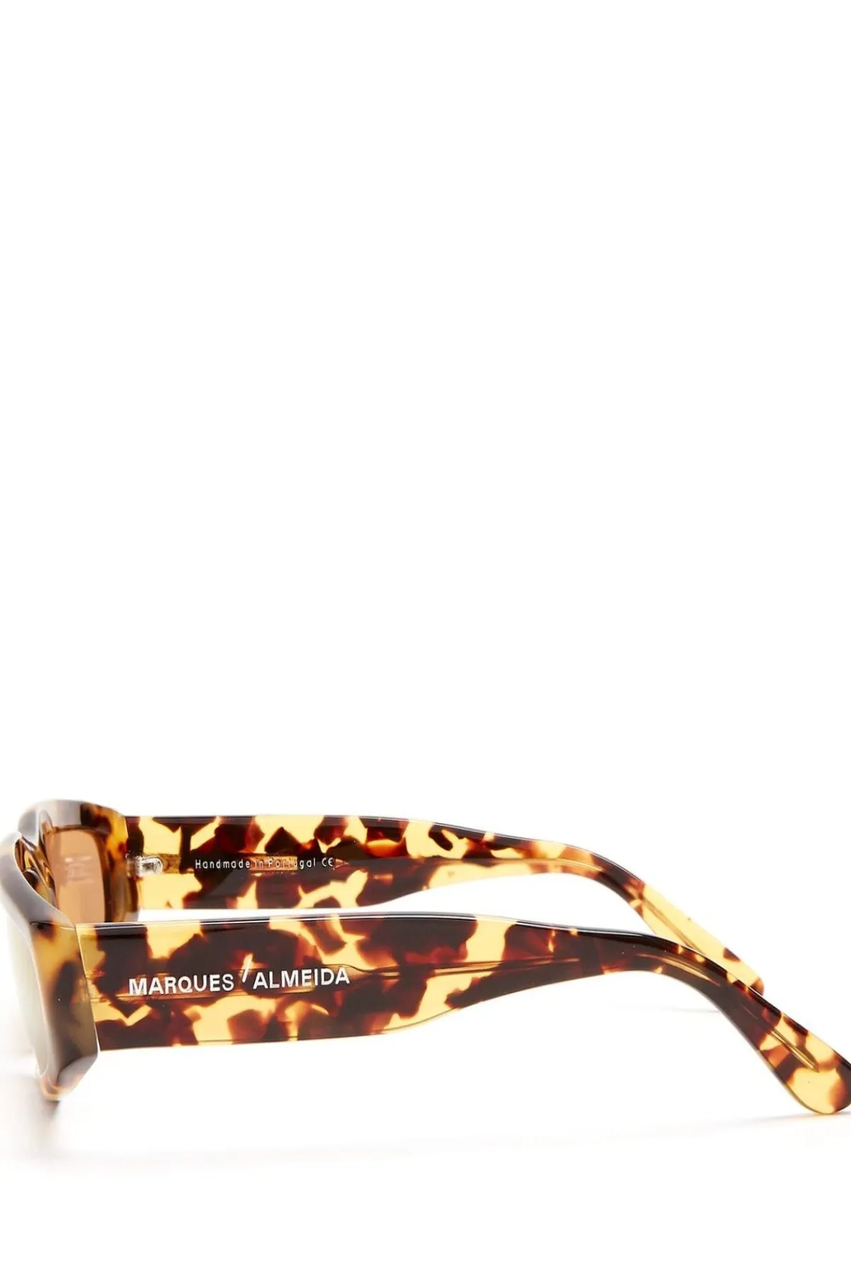Marques ' Almeida TORTOISE ANGULAR FRAME SUNGLASSES
