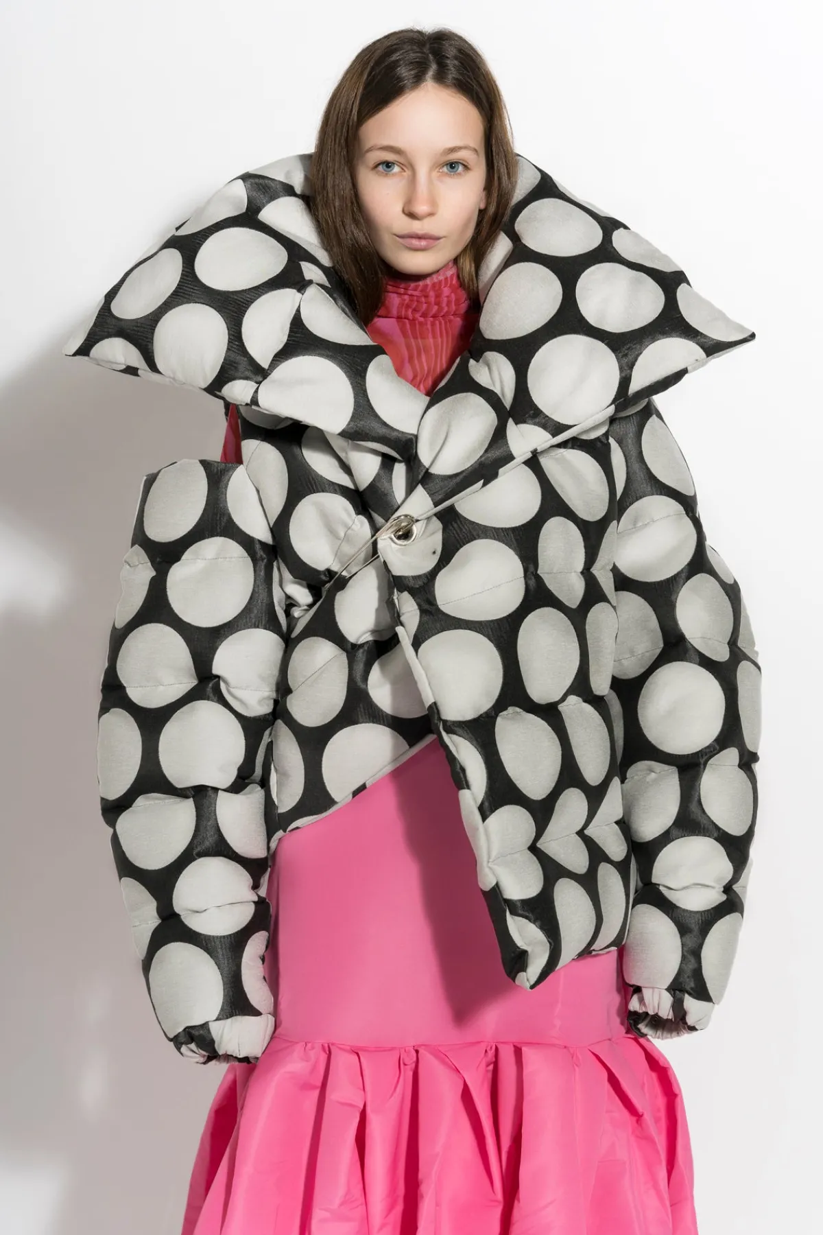 Women Marques ' Almeida DOTS BROCADE M'A PUFFER JACKET