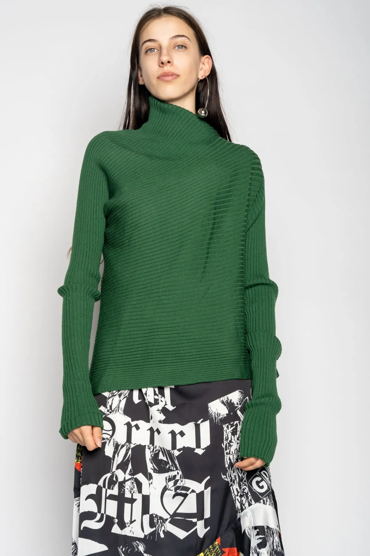 Women Marques ' Almeida DRAPED JUMPER IN MERINO KNIT