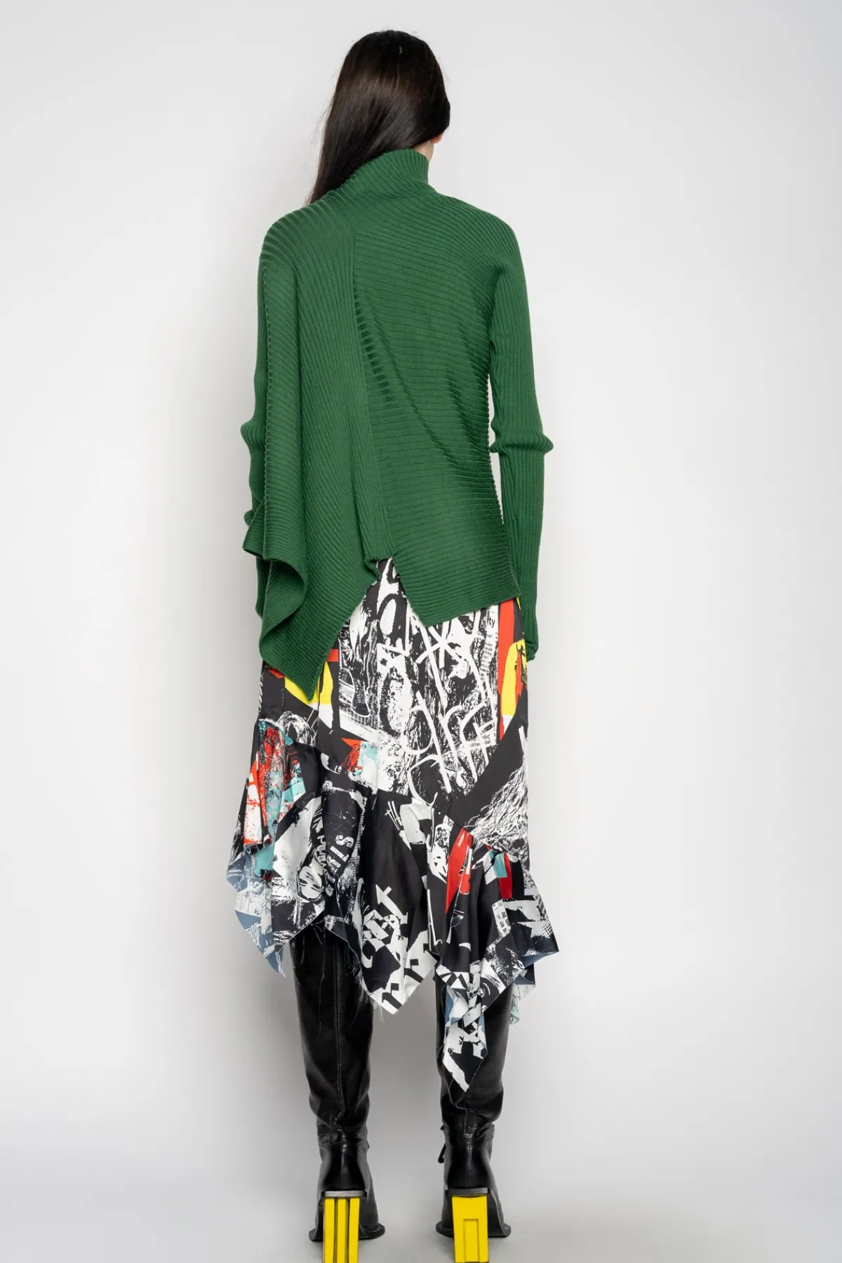 Women Marques ' Almeida DRAPED JUMPER IN MERINO KNIT