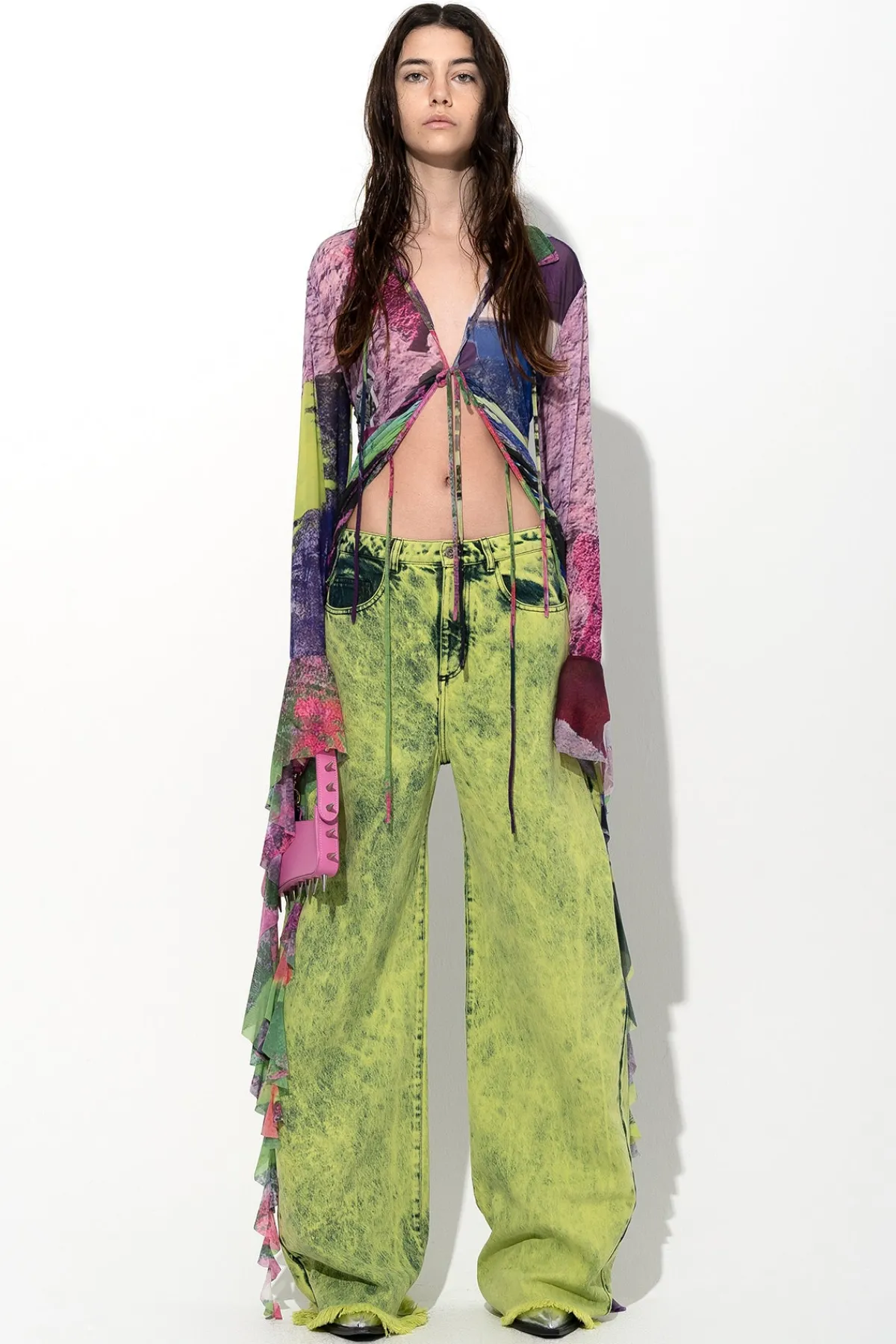 Women Marques ' Almeida DENIM BOYFRIEND TROUSERS