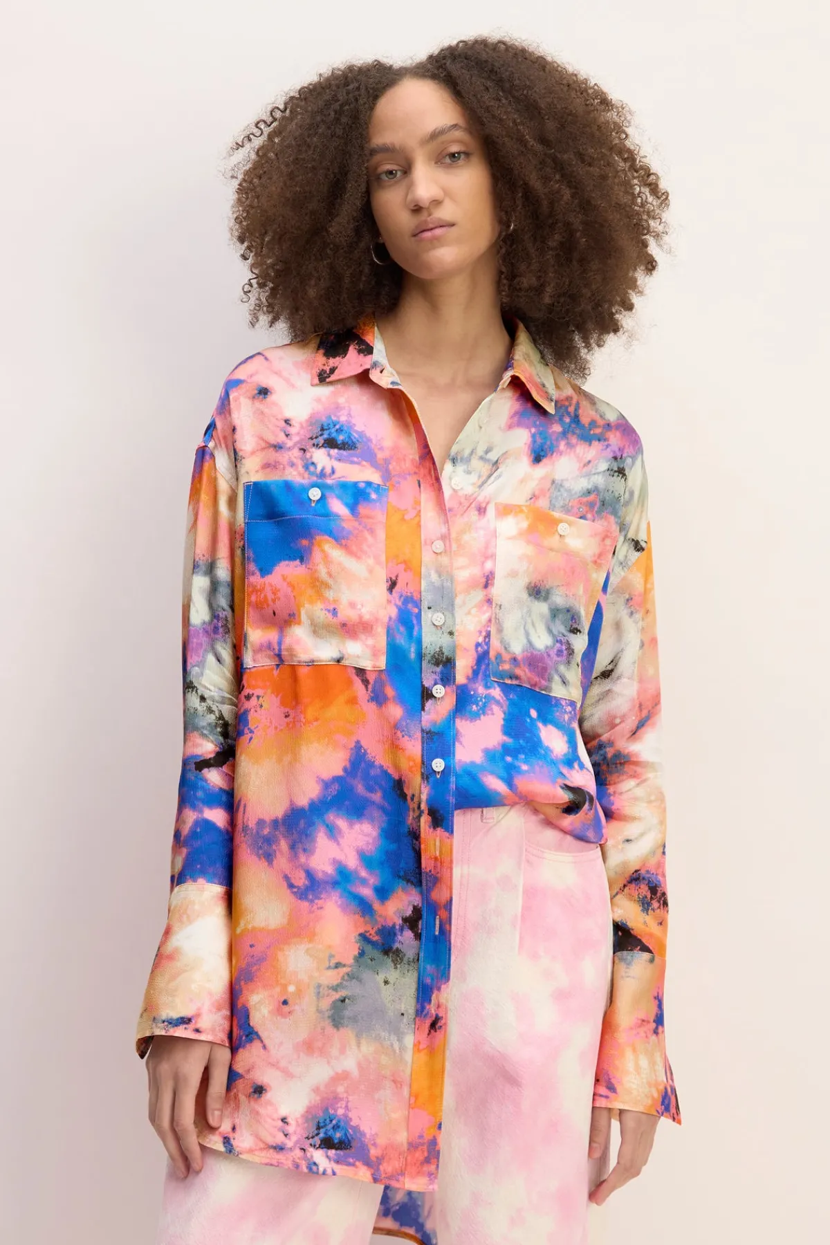 Women Marques ' Almeida SATIN SHIRT