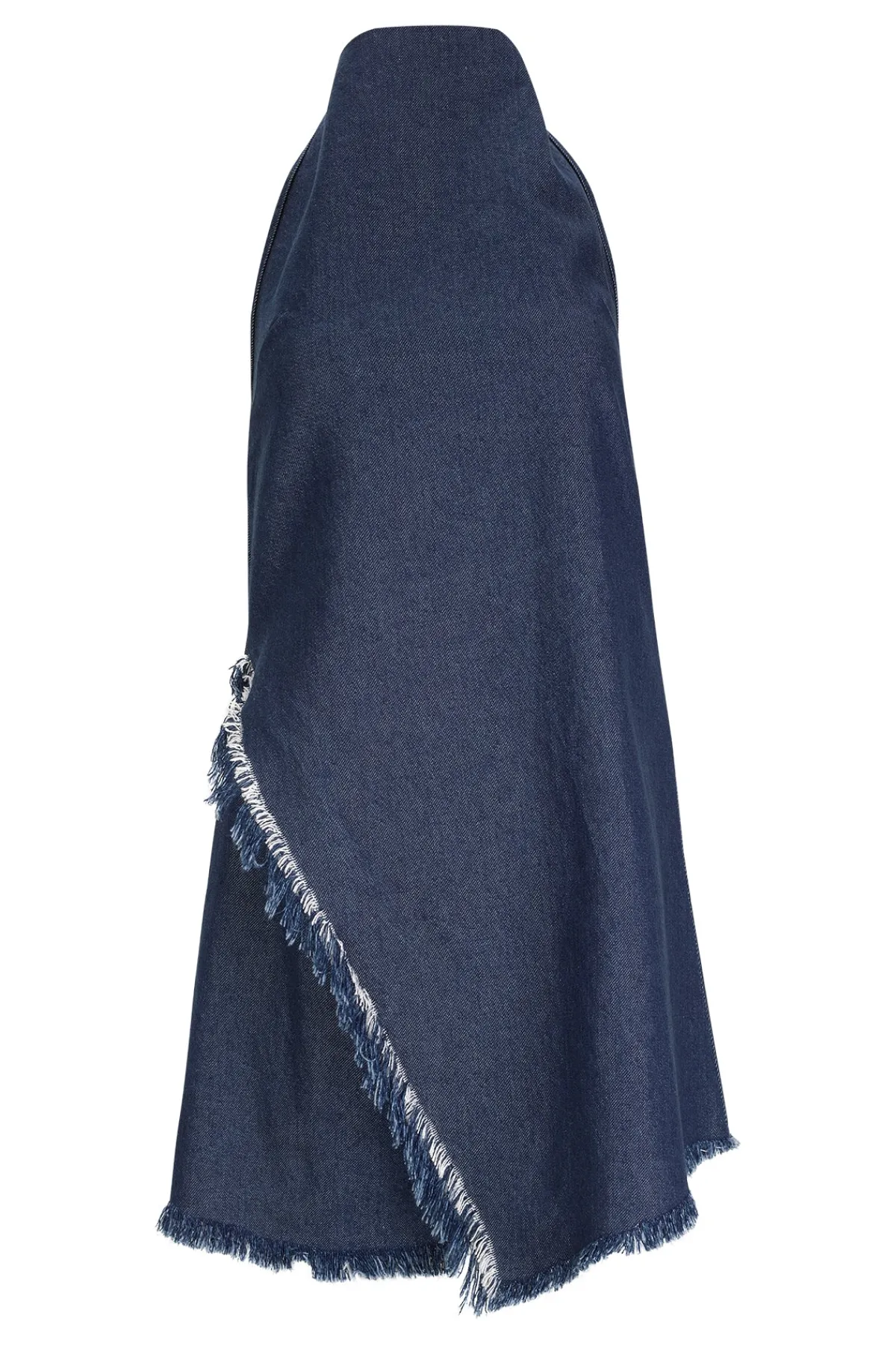 Women Marques ' Almeida DENIM HALTERNECK MINI DRESS