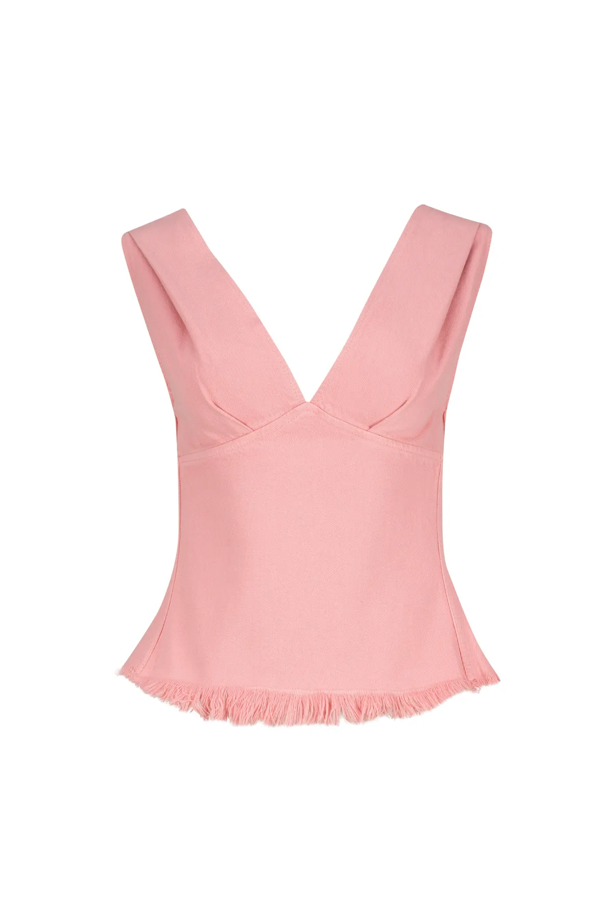 Women Marques ' Almeida DRILL FITTED OFF SHOULDER TOP