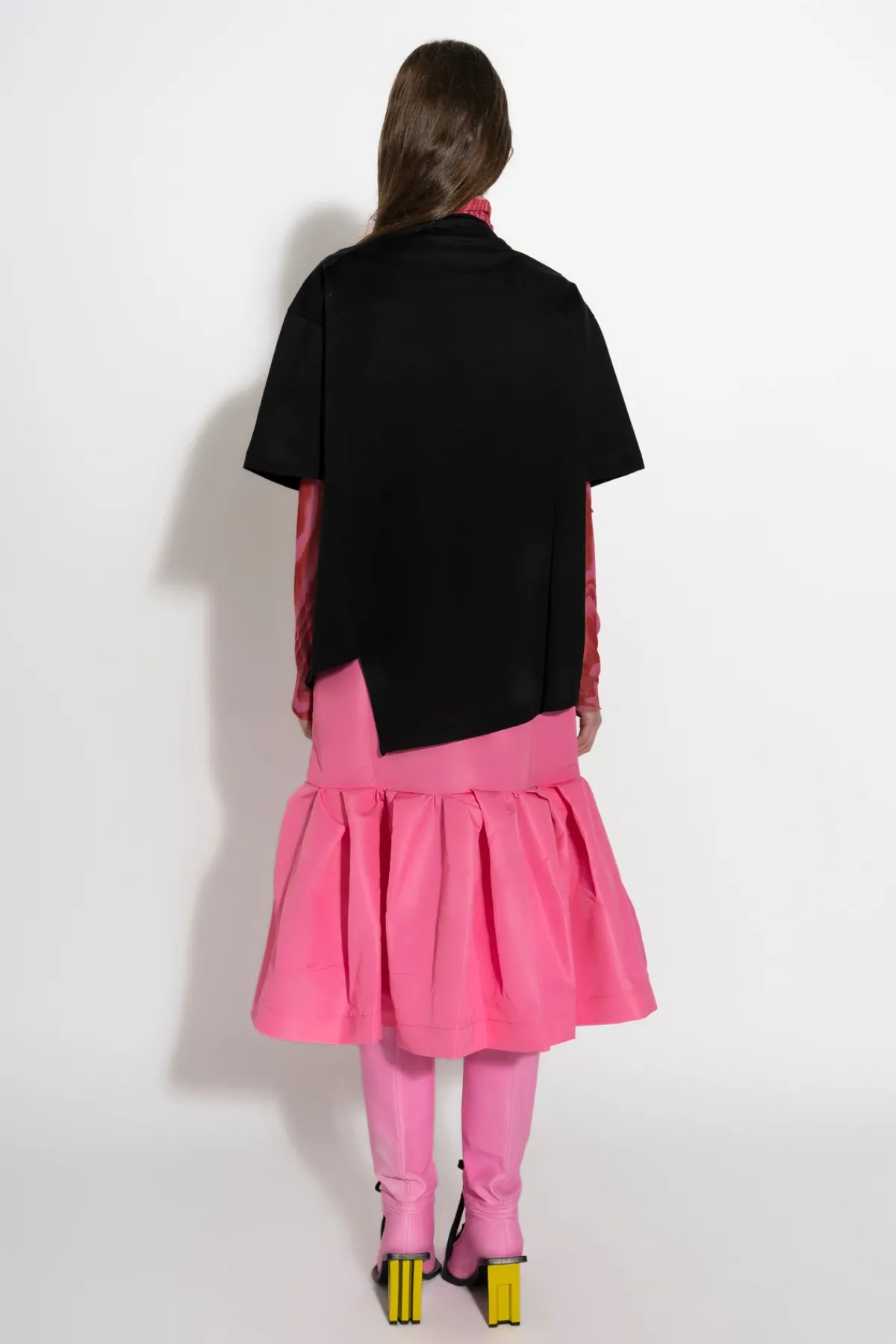 Women Marques ' Almeida PINK FITTED SKIRT
