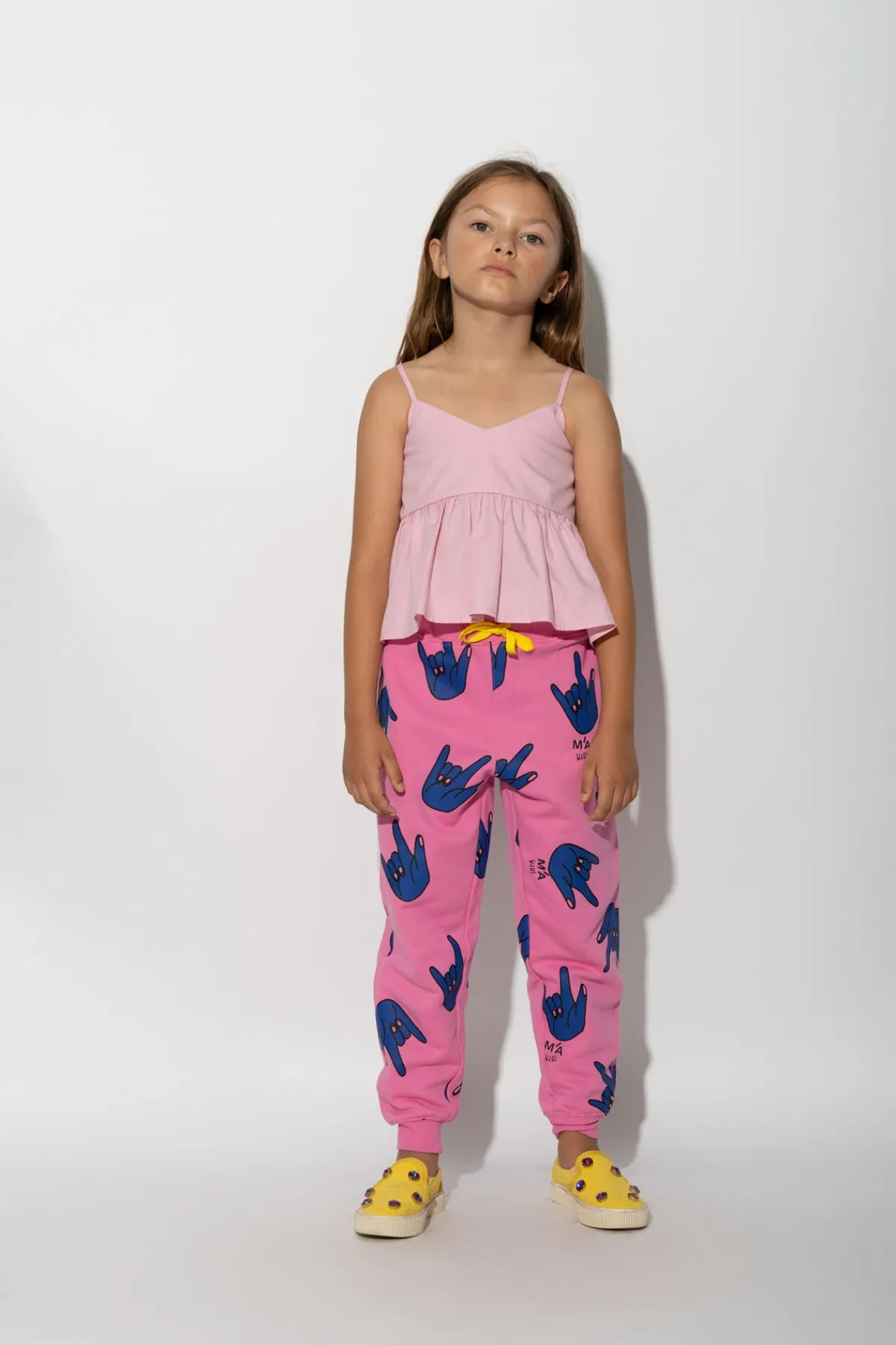 Kids Marques ' Almeida HANDS PRINT SWEATPANTS