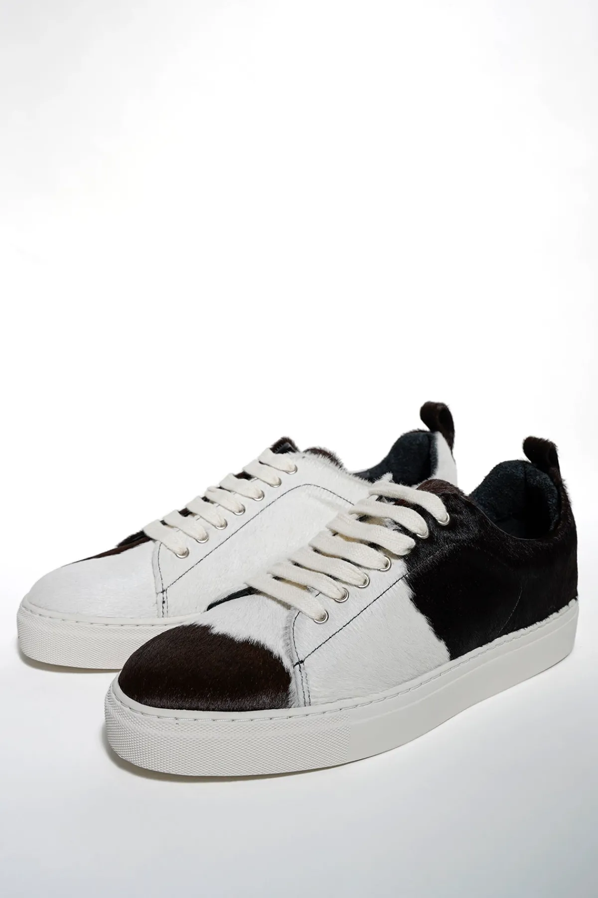 Marques ' Almeida PRE-OWNED / CLASSIC SNEAKER IN HAIR LEATHER