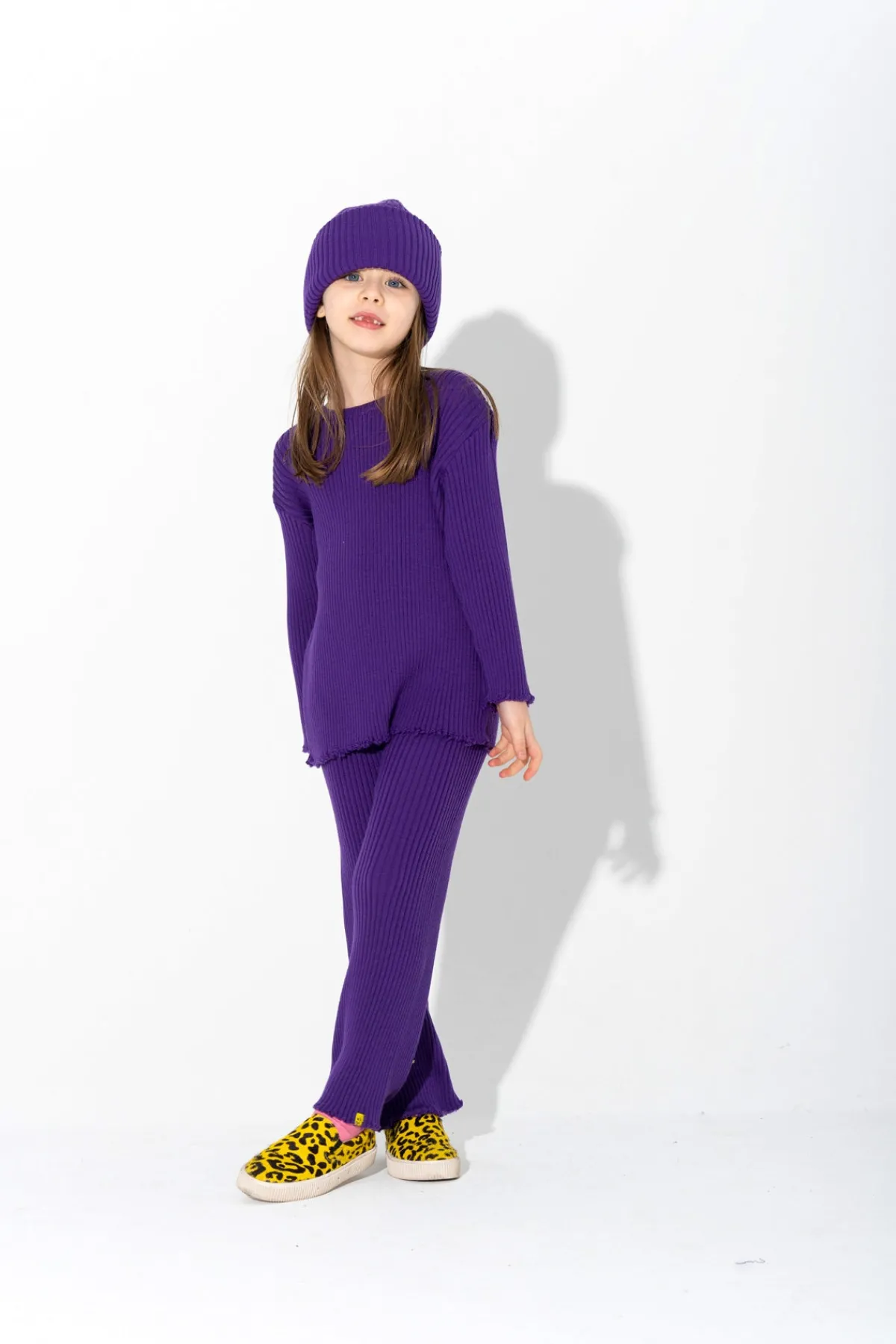 Kids Marques ' Almeida MERINO KNIT TROUSERS