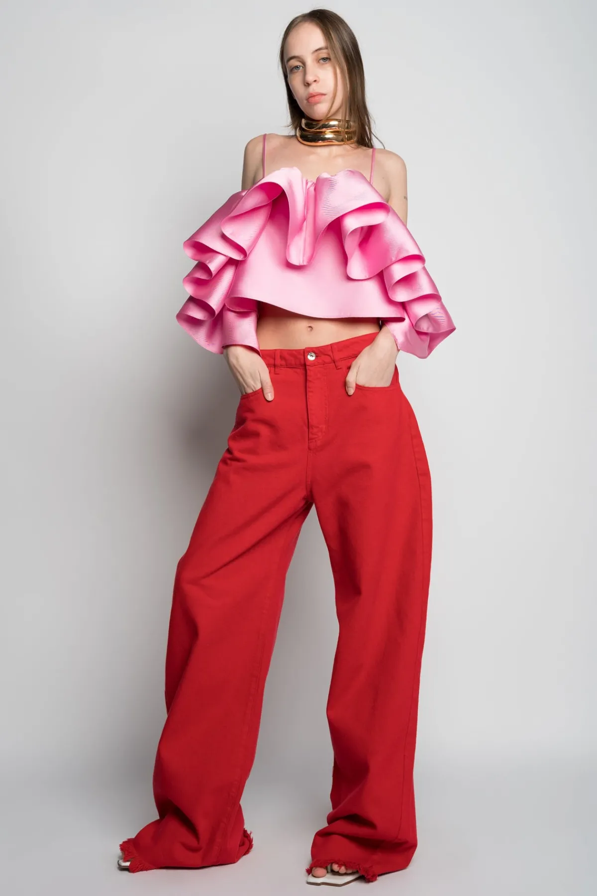 Women Marques ' Almeida BOYFRIEND TROUSERS
