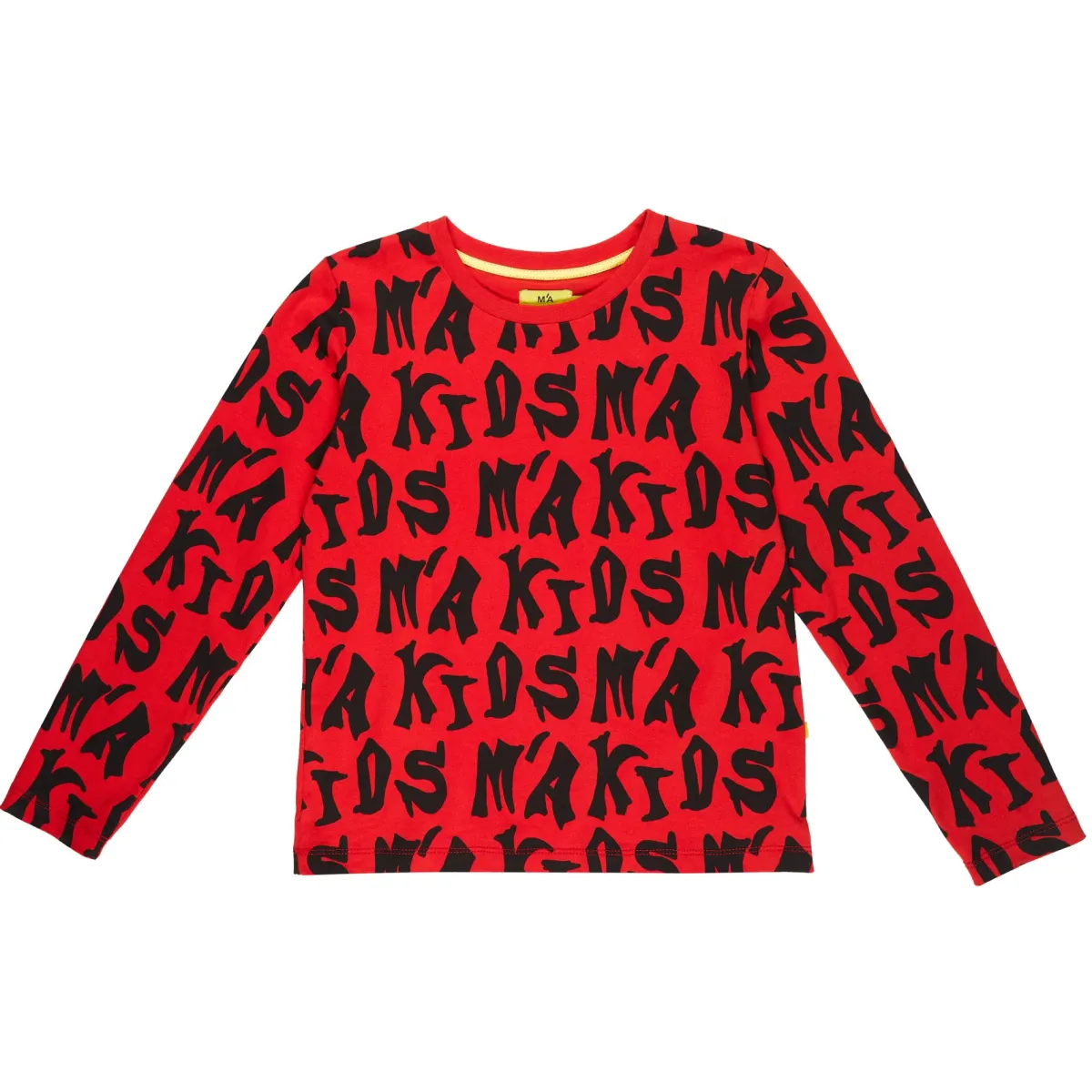 Kids Marques ' Almeida LONG SLEEVE WITH M´A KIDS ALLOVER