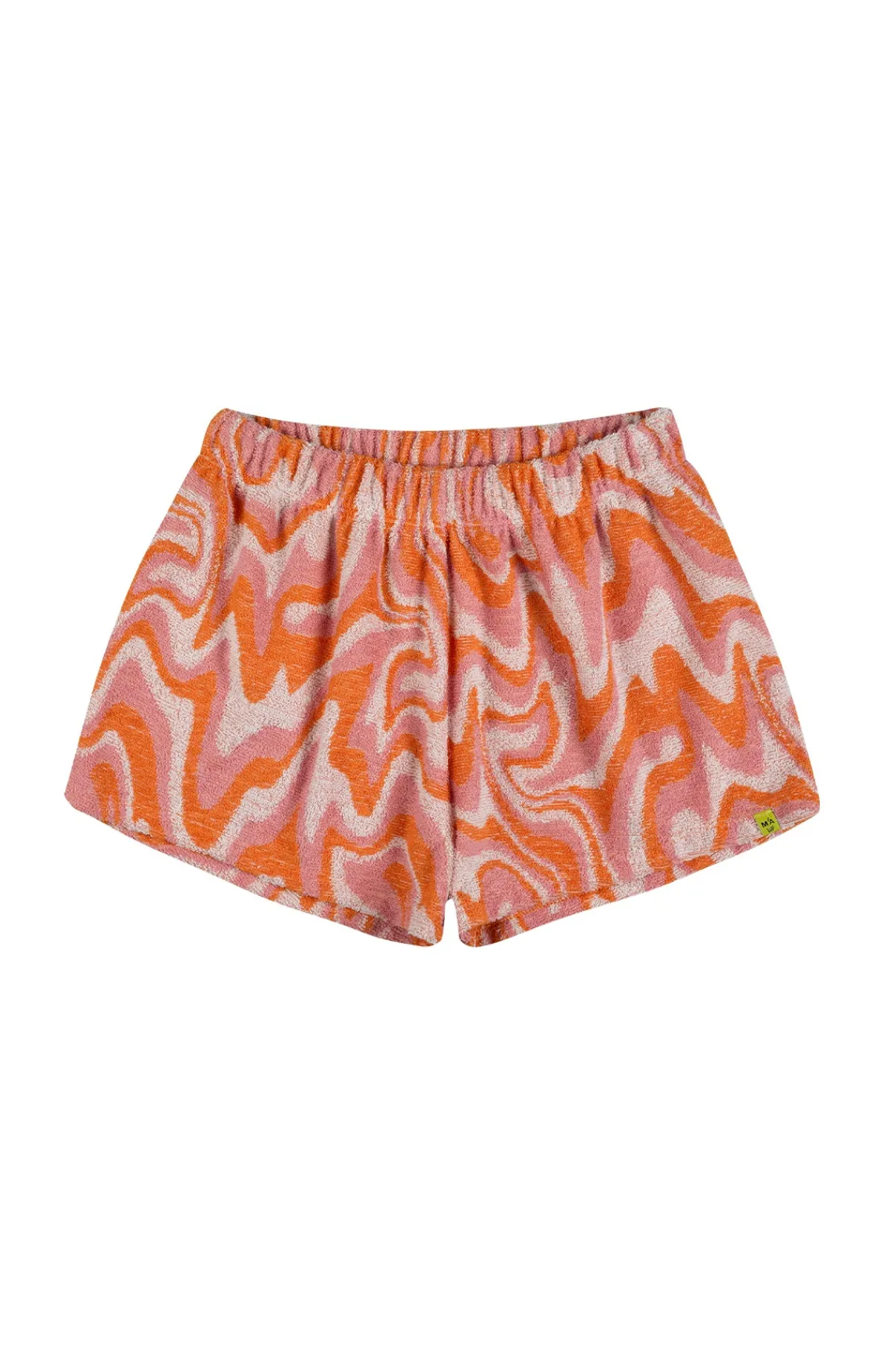 Kids Marques ' Almeida TERRY WAVY PRINT SHORTS