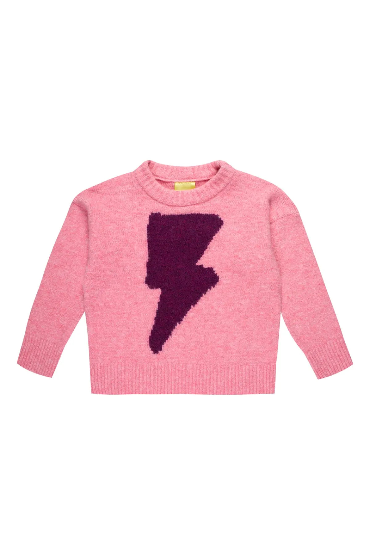 Kids Marques ' Almeida THUNDER CREW NECK KNIT JUMPER
