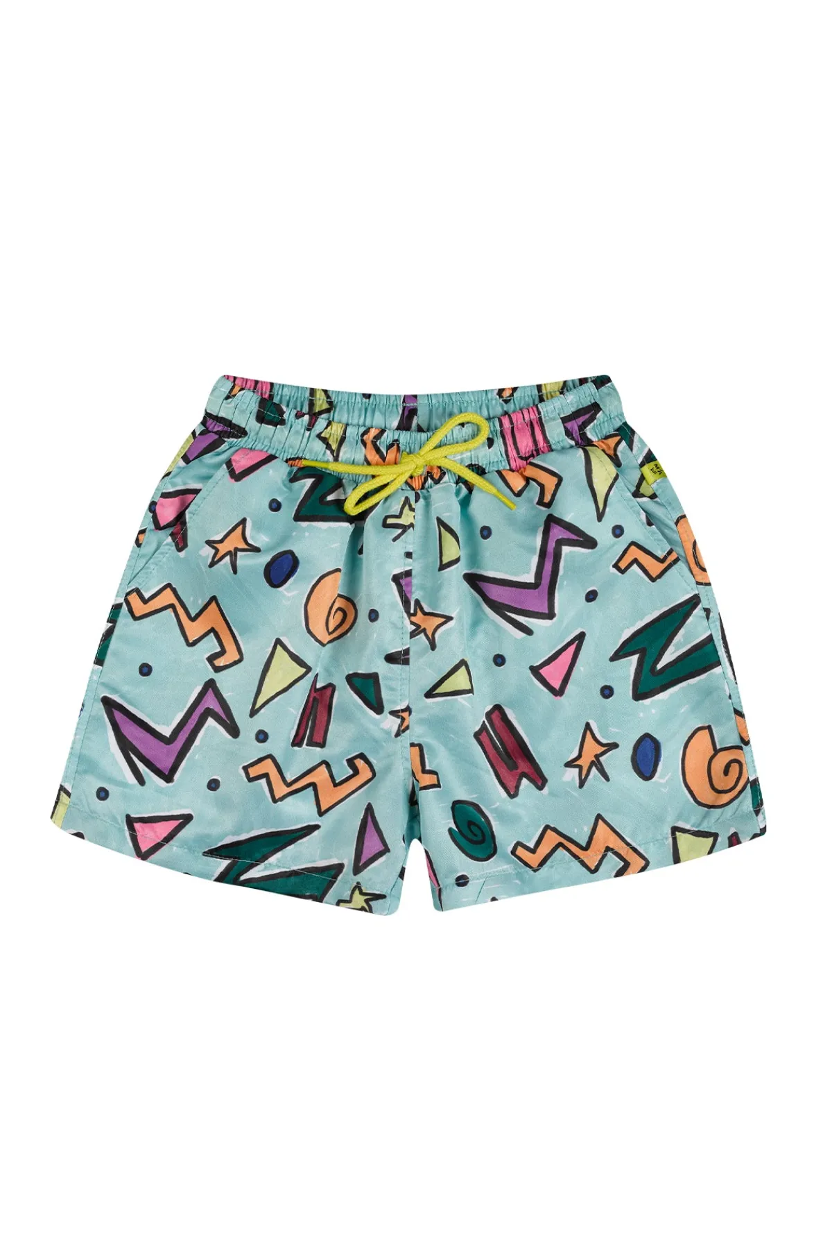 Kids Marques ' Almeida SQUIGGLE PRINT SWIM SHORT