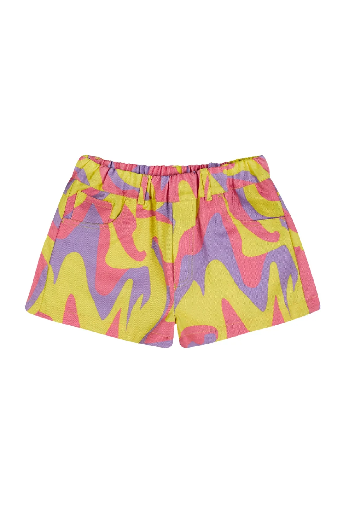 Kids Marques ' Almeida WAVY PRINT SHORTS