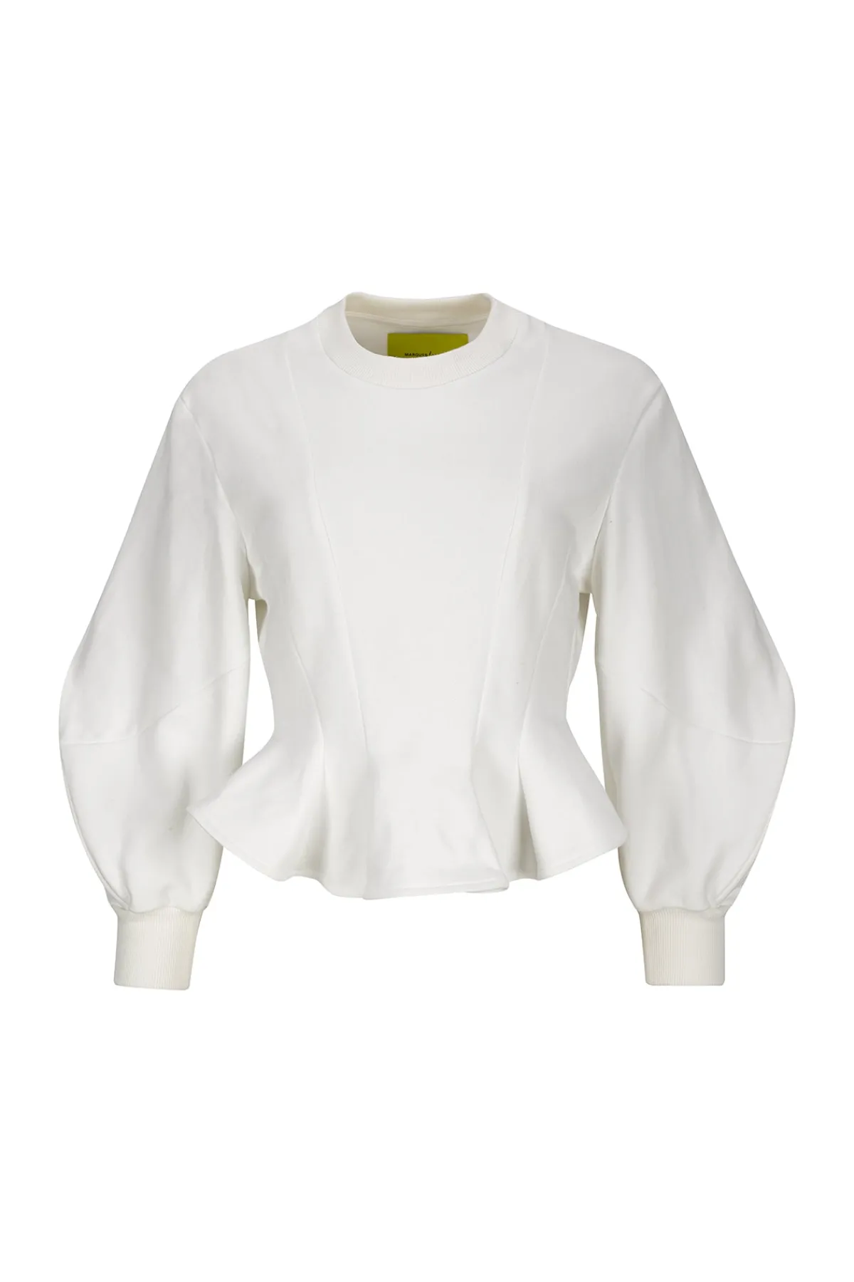 Women Marques ' Almeida FRILL HEM SWEATSHIRT