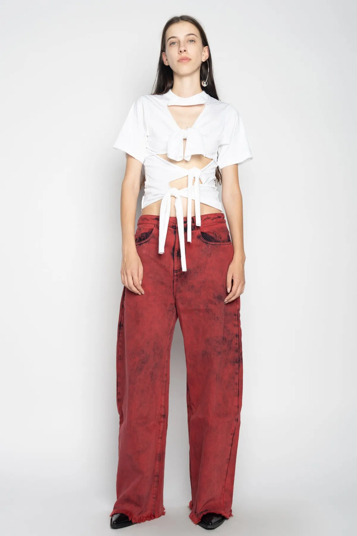 Women Marques ' Almeida KNOT T-SHIRT