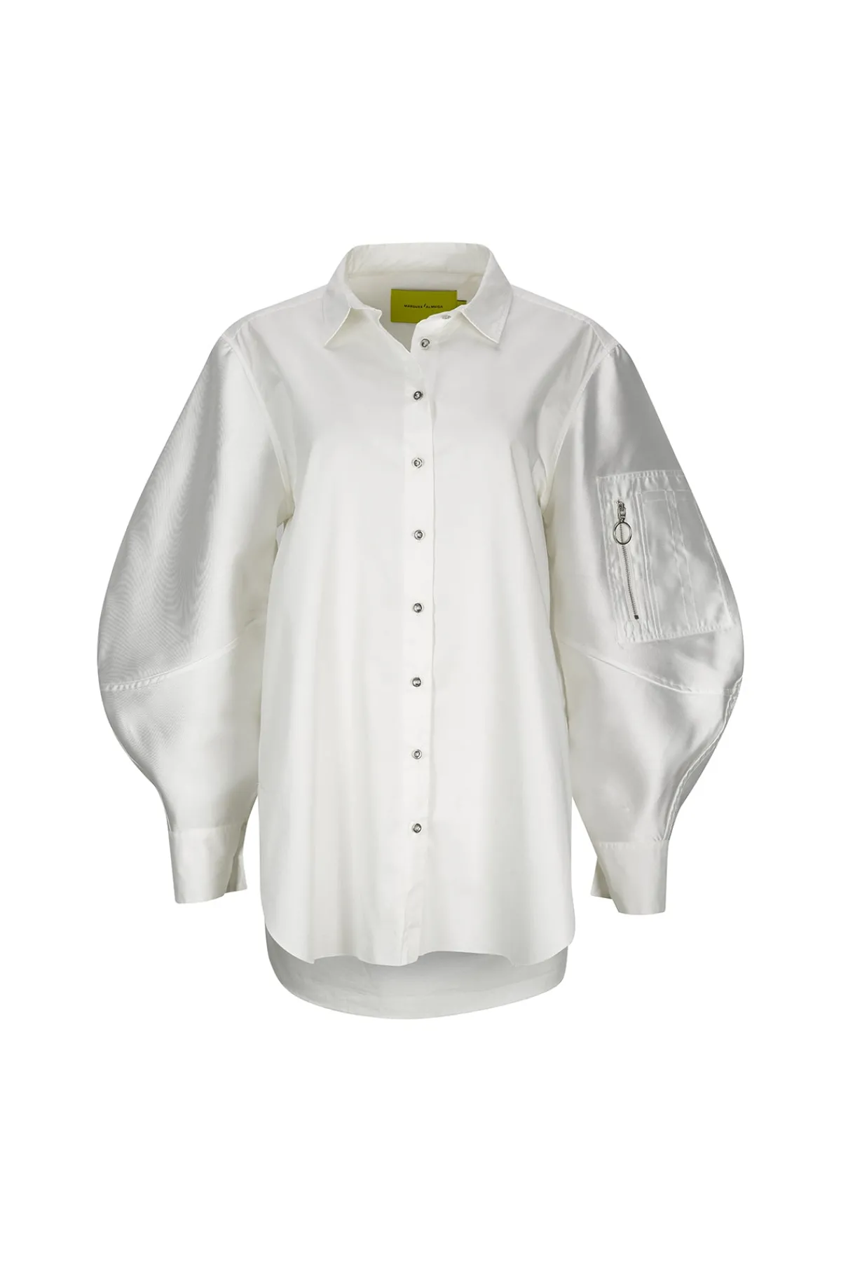 Women Marques ' Almeida SHIRT WITH BOMBER SLEEVE
