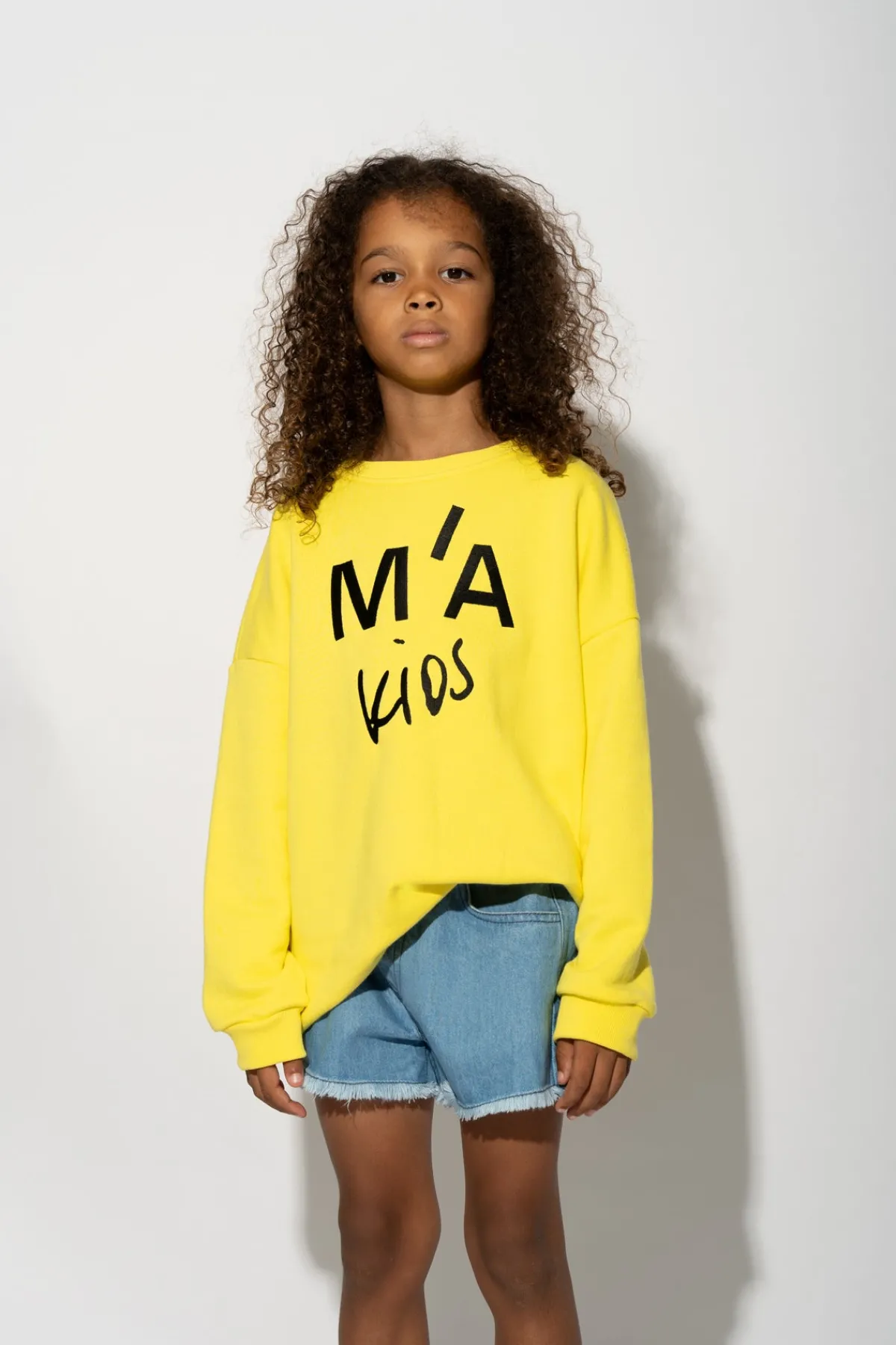 Kids Marques ' Almeida SWEATSHIRT WITH EMBROIDERED LOGO